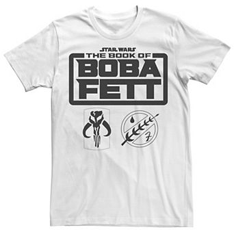 Men's Star Wars The Book Of Boba Fett Icon Logo Tee