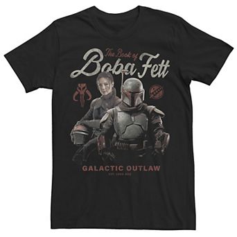 Men's Star Wars The Book Of Boba Fett Group Poster Tee