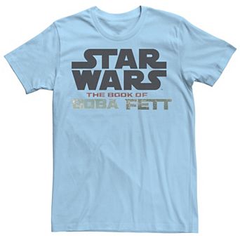 Men's Star Wars The Book Of Boba Fett Gradient Logo Tee