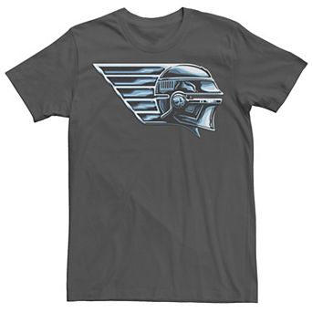 Men's Star Wars The Book Of Boba Fett Fennec Chrome Helmet Tee