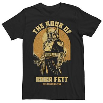 Men's Star Wars The Book Of Boba Fett The Legend Lives Tee