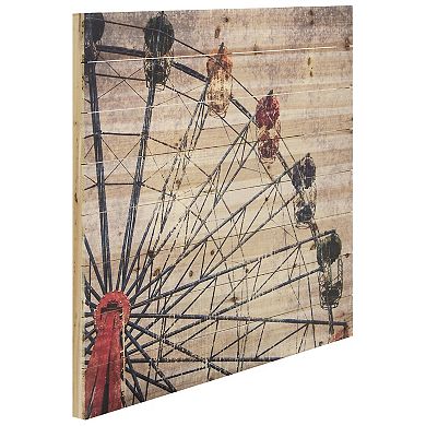 Merriment 2 Arte de Legno Digital Print on Solid Wood Wall Art