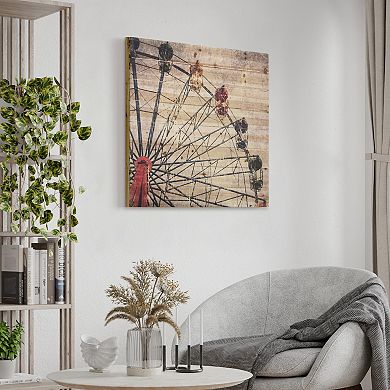 Merriment 2 Arte de Legno Digital Print on Solid Wood Wall Art