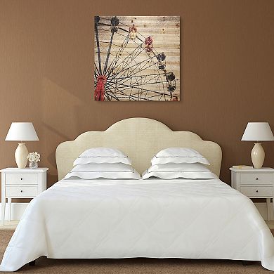 Merriment 2 Arte de Legno Digital Print on Solid Wood Wall Art