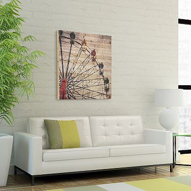 Merriment 2 Arte de Legno Digital Print on Solid Wood Wall Art