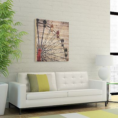 Merriment 2 Arte de Legno Digital Print on Solid Wood Wall Art