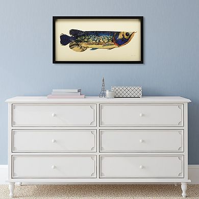 Arowana Collage Framed Graphic Wall Art