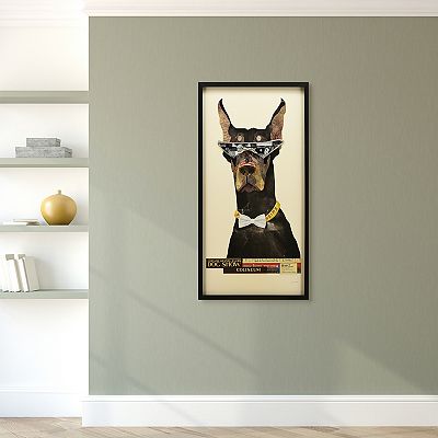 Doberman collage deals wall art