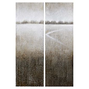 Listlessness Textured Metallic Wall Art
