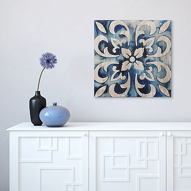 Cobalt Tile II Fine Wall Art