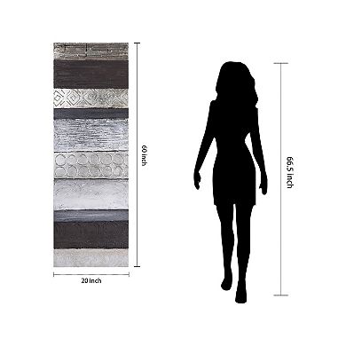 Empire Art Direct Fluid Textured Metallic Wall Decor