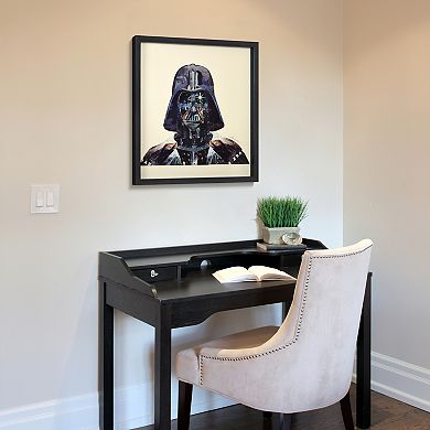 Dark Side Collage Framed Graphic Wall Art