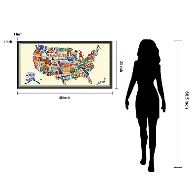 Across America Framed Wall Art