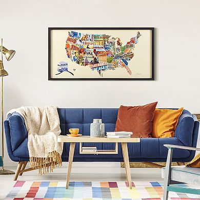 Across America Framed Wall Art