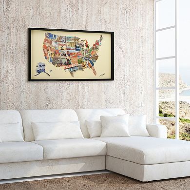 Across America Framed Wall Art