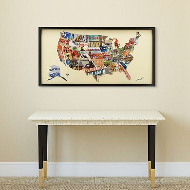 Across America Framed Wall Art