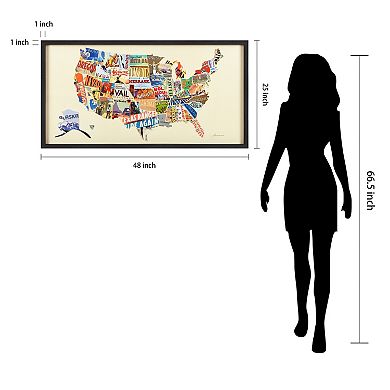 Across America Framed Wall Art