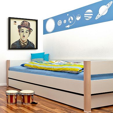 Charlie Collage Framed Graphic Wall Art