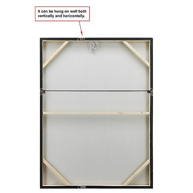 Golden Roads Textured Metallic Wall Art