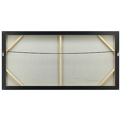 Solitary Field Textured Metallic Wall Art