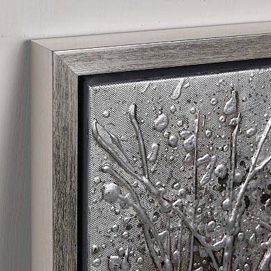 Solitary Field Textured Metallic Wall Art