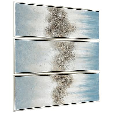 Sequence Textured Metallic Wall Art