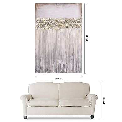 Dust Textured Metallic Wall Art