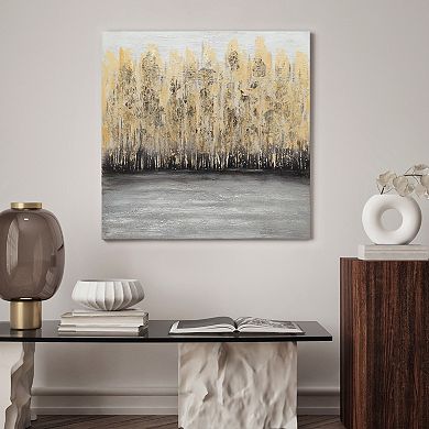 Nature Textured Metallic Wall Art