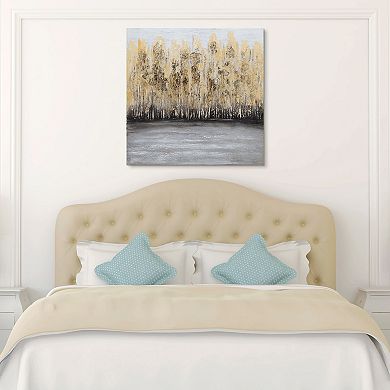 Nature Textured Metallic Wall Art