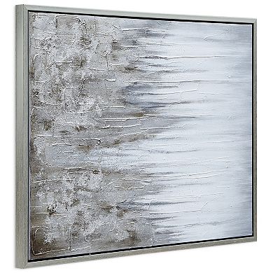 Iceberg Textured Metallic Wall Art