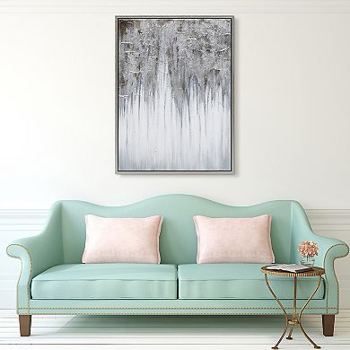 Iceberg Textured Metallic Wall Art
