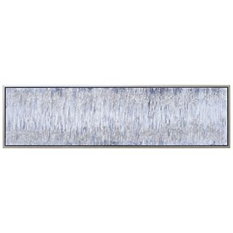 Gray Field Textured Metallic Wall Art