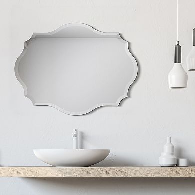 Frameless Beveled Prism Mirror Panels