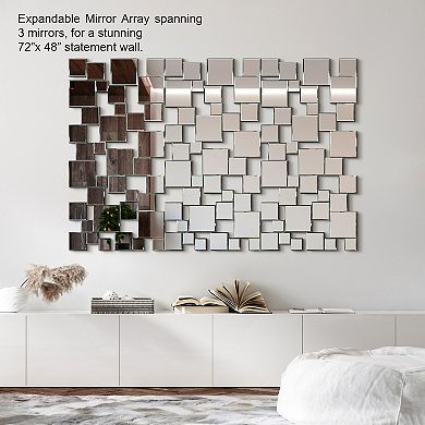 Elegant Mirror Small Cluster Wall Mirror