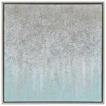 Sliver Field Textured Metallic Wall Art