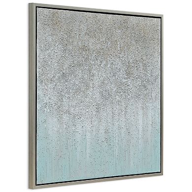 Sliver Field Textured Metallic Wall Art