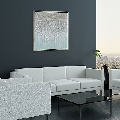 Sliver Field Textured Metallic Wall Art