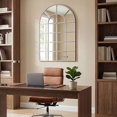 Arch Window Pane Mirror