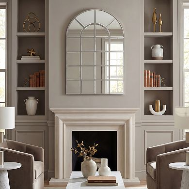 Arch Window Pane Mirror