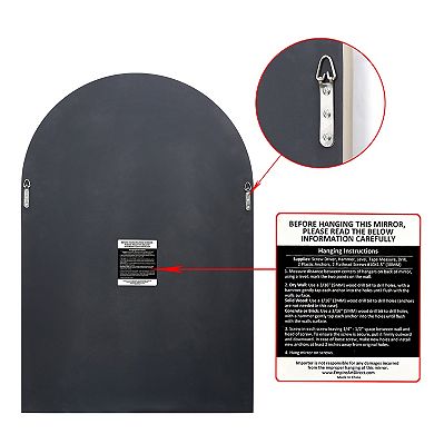 Arch Window Pane Mirror