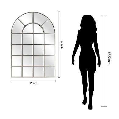 Arch Window Pane Mirror