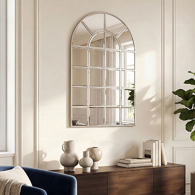 Arch Window Pane Mirror
