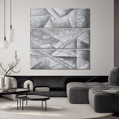 Diamonds Textured Metallic Wall Art