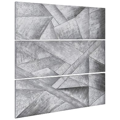 Diamonds Textured Metallic Wall Art