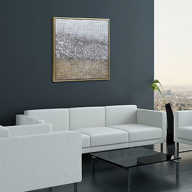 Matter Textured Metallic Wall Art