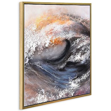 Tornado Textured Metallic Wall Art