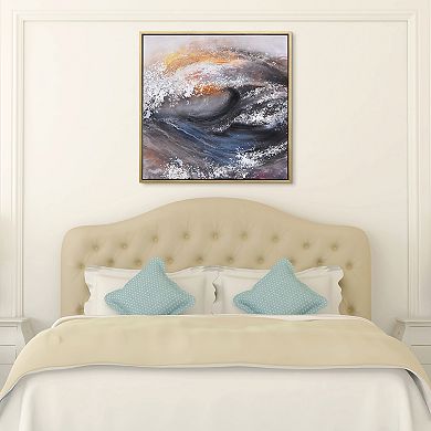 Tornado Textured Metallic Wall Art