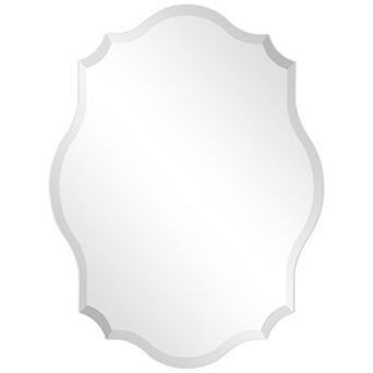 Frameless Beveled Prism Mirror Panel