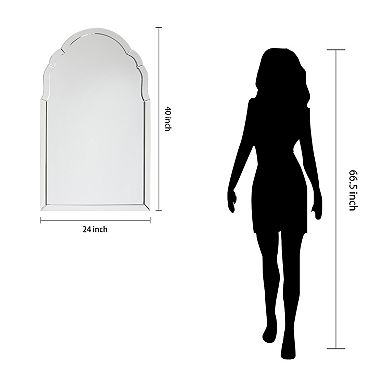 Elegant Beveled Wall Mirror II