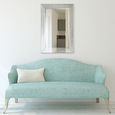 Bling Beveled Glass Rectangle Wall Mirror